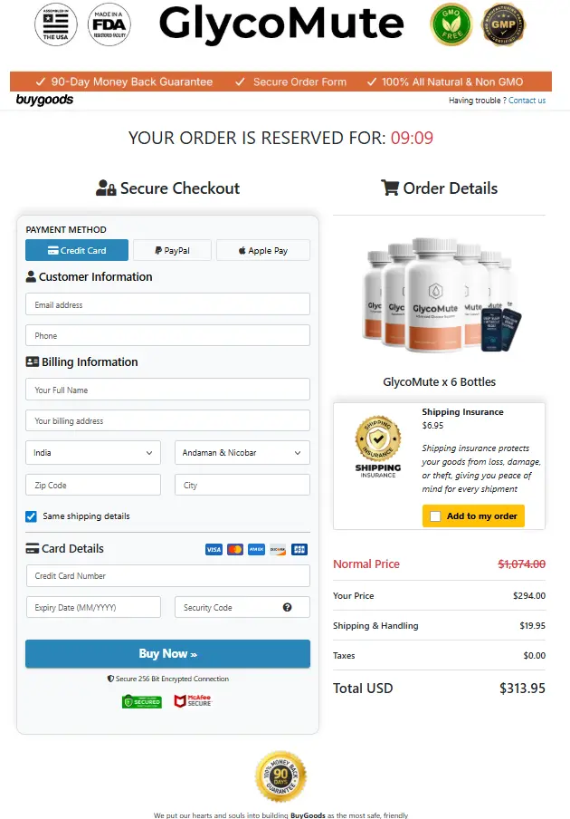 GlycoMute Order Form